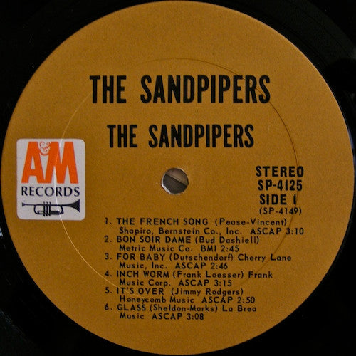 The Sandpipers : The Sandpipers (LP, Album, Ter)