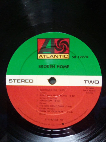 Broken Home (2) : Broken Home (LP, Album, Mon)