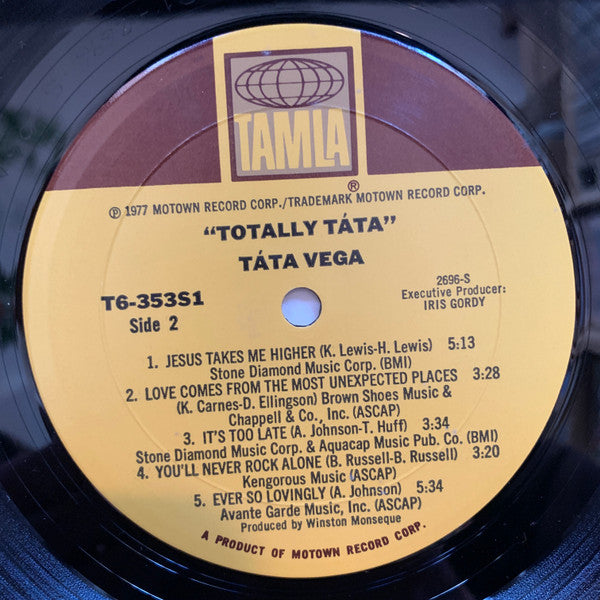 Tata Vega : Totally Tata (LP, Album)
