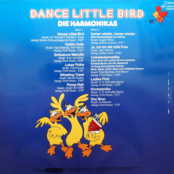 Die Harmonikas : Dance Little Bird (LP)