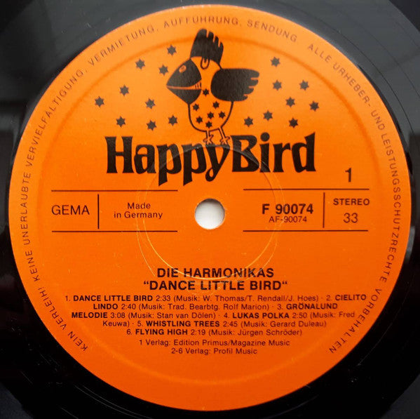 Die Harmonikas : Dance Little Bird (LP)