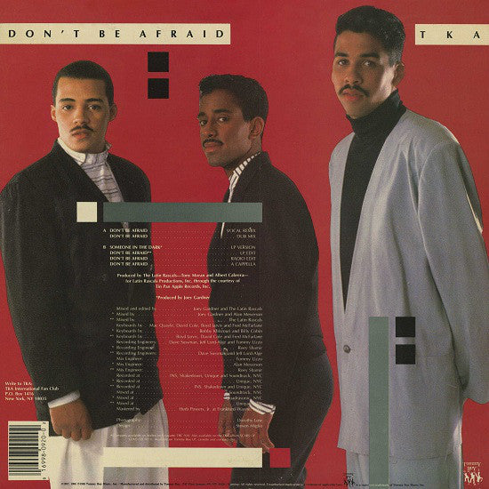 TKA : Don't Be Afraid (12")