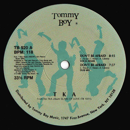 TKA : Don't Be Afraid (12")