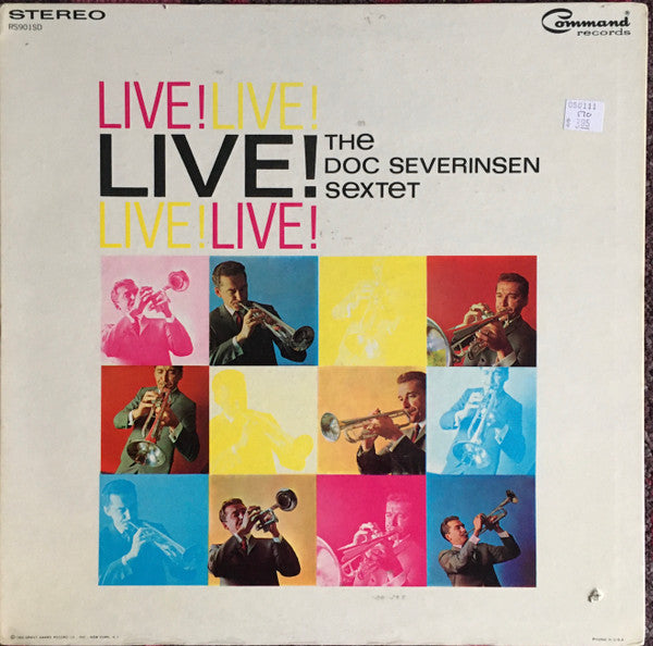 The Doc Severinsen Sextet : Live! (LP, Album, Gat)