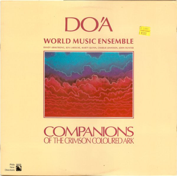Do'a World Music Ensemble* : Companions Of The Crimson Coloured Ark (LP, Album)
