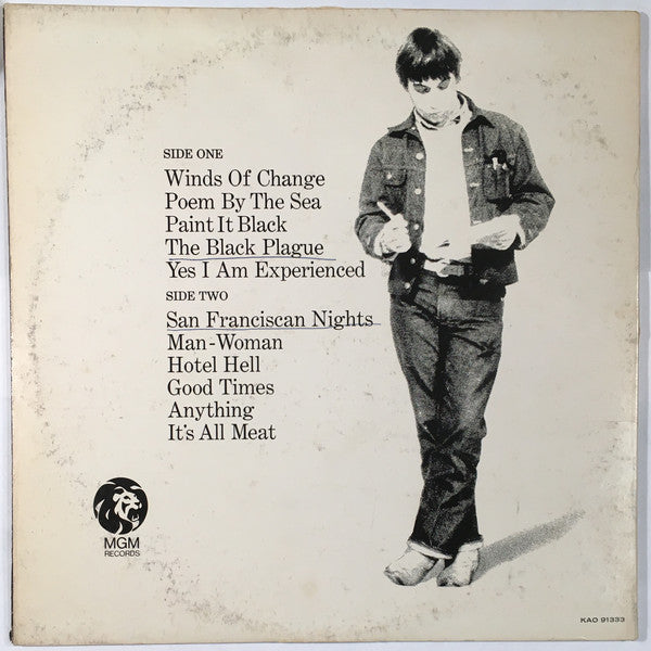 Eric Burdon & The Animals : Winds Of Change (LP, Album, Mono, Club, Gat)