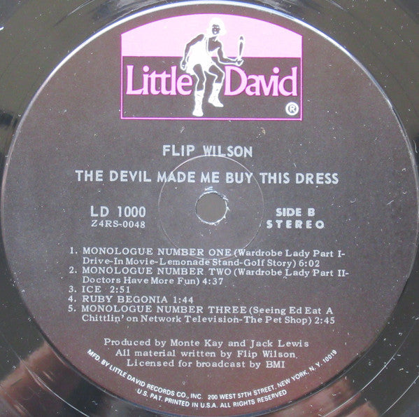 Flip Wilson : The Devil Made Me Buy This Dress (LP, Album)