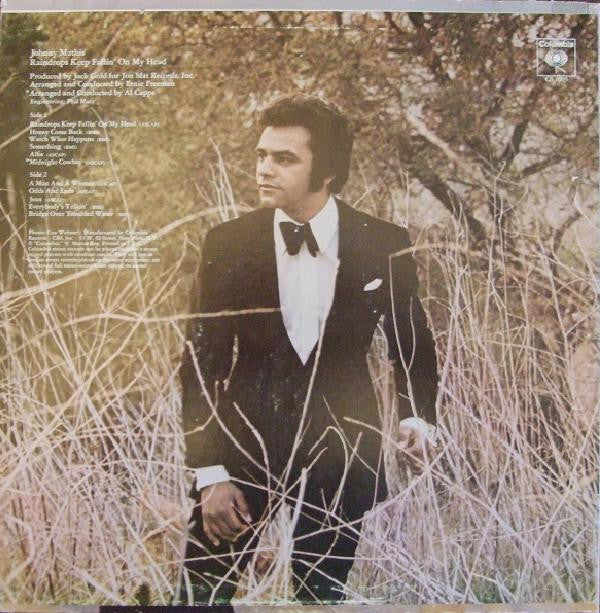 Johnny Mathis : Raindrops Keep Fallin' On My Head (LP, Album, RP)