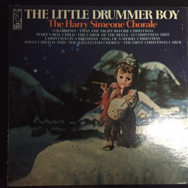 The Harry Simeone Chorale : The Little Drummer Boy (LP, Album, Mono)