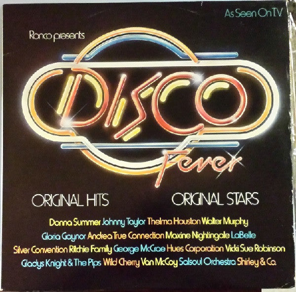 Various : Ronco Presents Disco Fever (LP, Comp)