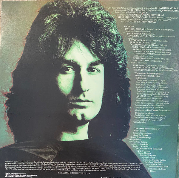 Patrick Moraz : The Story Of i (LP, Album, PRC)