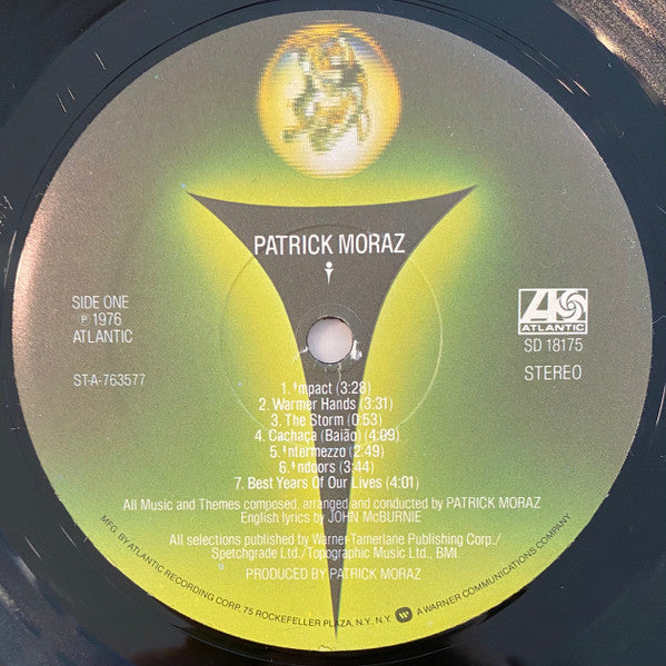 Patrick Moraz : The Story Of i (LP, Album, PRC)