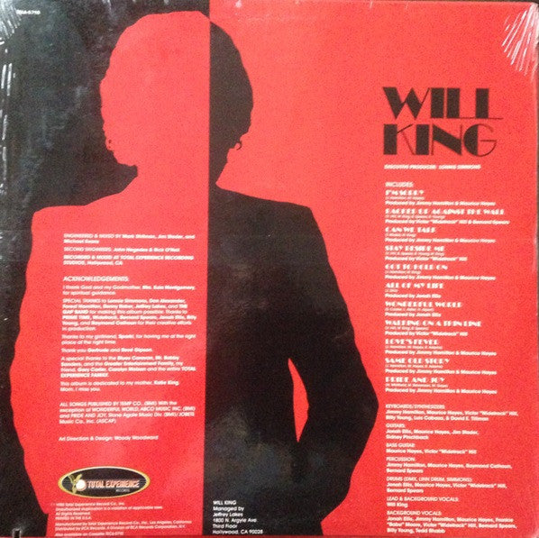 Will King : Backed Up Against The Wall (LP, Album)