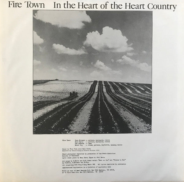 Fire Town : In The Heart Of The Heart Country (LP, Album, Spe)