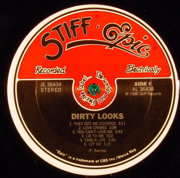 Dirty Looks : Dirty Looks (LP, Album)