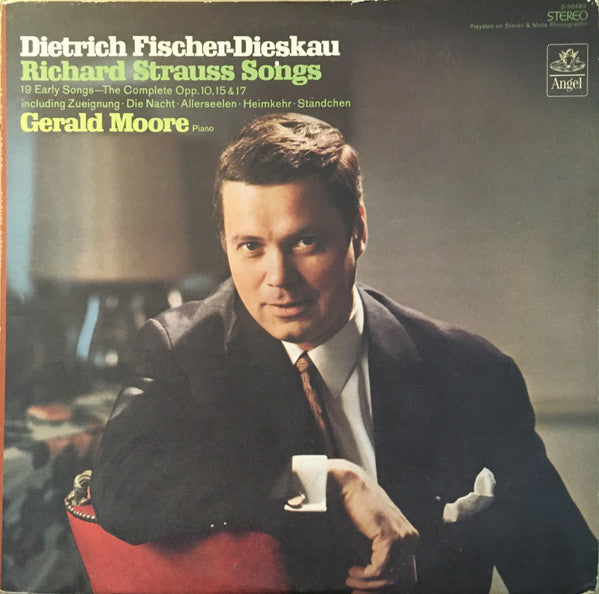Richard Strauss : Dietrich Fischer-Dieskau, Gerald Moore : Richard Strauss Songs (LP)
