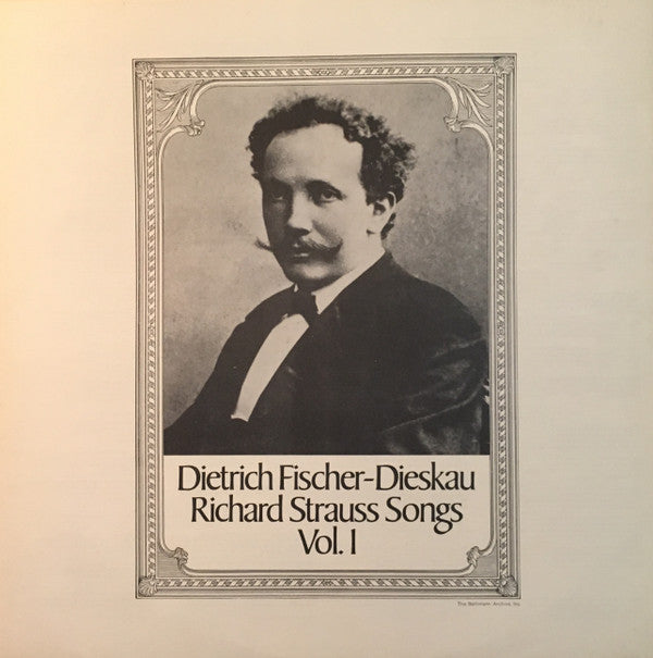 Richard Strauss : Dietrich Fischer-Dieskau, Gerald Moore : Richard Strauss Songs (LP)