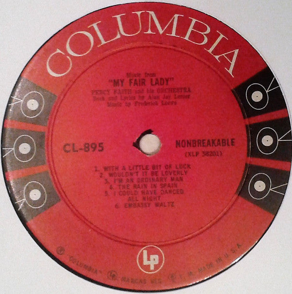 Percy Faith And His Orchestra* : Music From "My Fair Lady" (LP, Album)