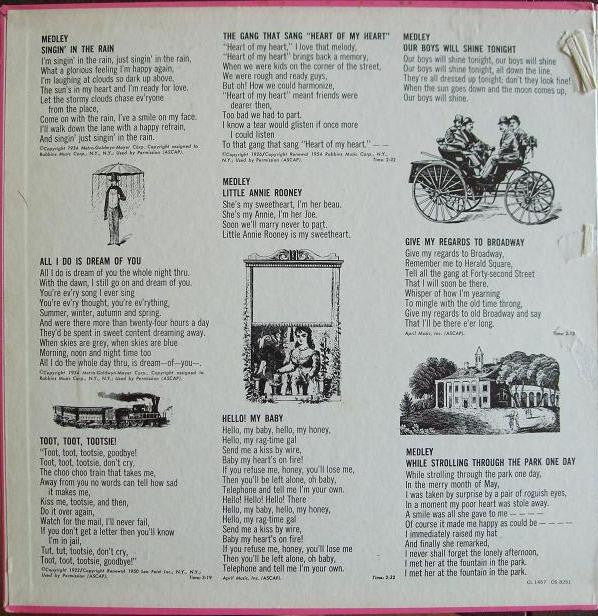 Mitch Miller And The Gang : Sentimental Sing Along With Mitch (LP, Album, Mono, Gat)