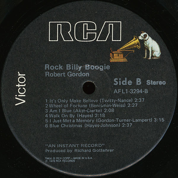Robert Gordon (2) : Rock Billy Boogie (LP, Album)
