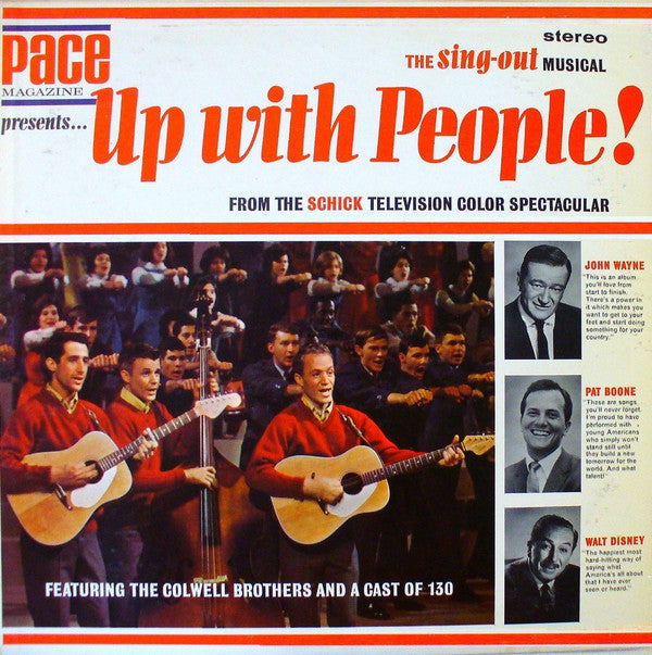 Up With People!* : Pace Magazine Presents Up With People! The Sing-Out Musical (LP, Los)