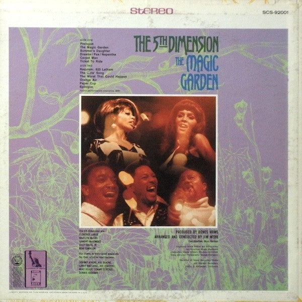 The 5th Dimension* : The Magic Garden (LP, Album, Vis)