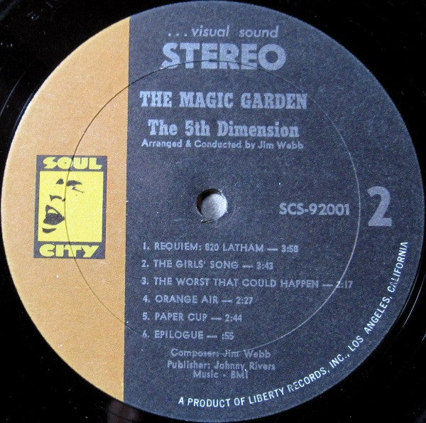 The 5th Dimension* : The Magic Garden (LP, Album, Vis)