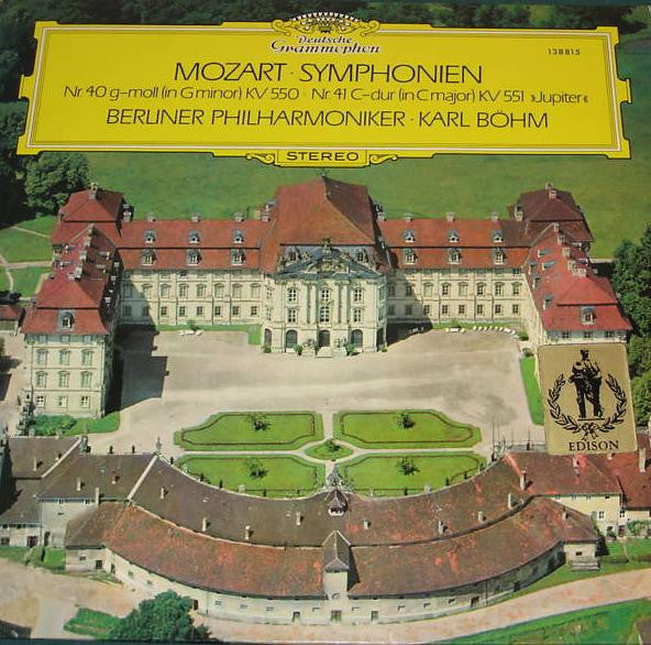 Mozart* - Berliner Philharmoniker · Karl Böhm : Symphonien Nr. 40 G-Moll (In G Minor) Nr. 41 Jupiter (LP, Gat)