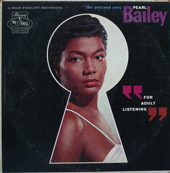 Pearl Bailey : For Adult Listening (LP, Album)