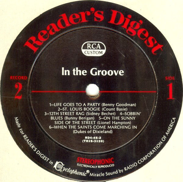 Various : In The Groove With The Kings Of Swing (Box, Comp + 6xLP)
