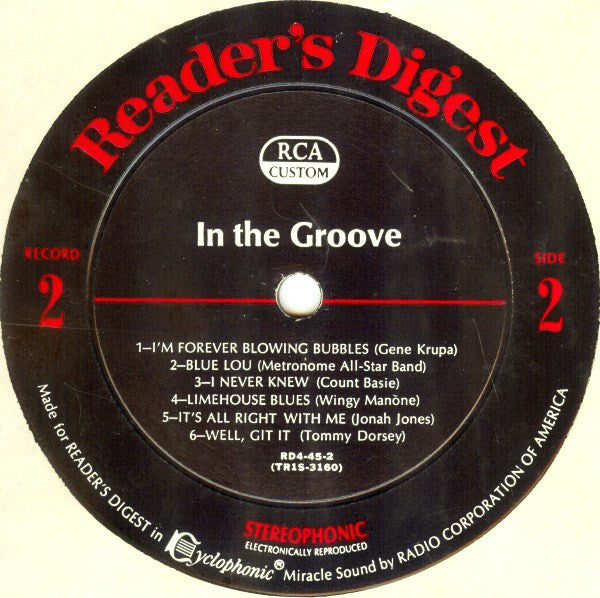 Various : In The Groove With The Kings Of Swing (Box, Comp + 6xLP)