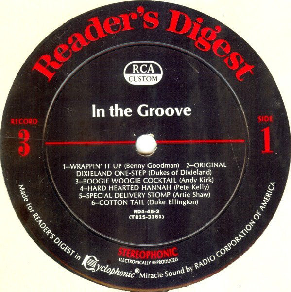Various : In The Groove With The Kings Of Swing (Box, Comp + 6xLP)