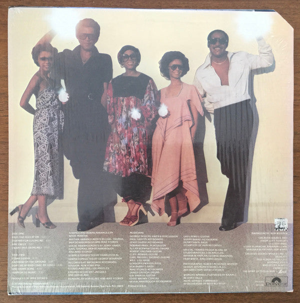 Creative Source : Pass The Feelin' On (LP, Album, San)