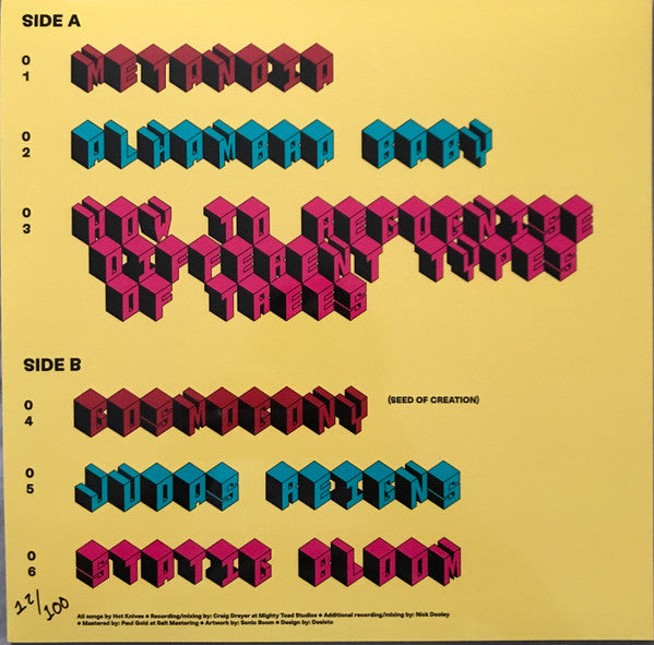 Hot Knives (5) : Making Love To Make Music To Make Love To (LP, Album, Num, Cok)