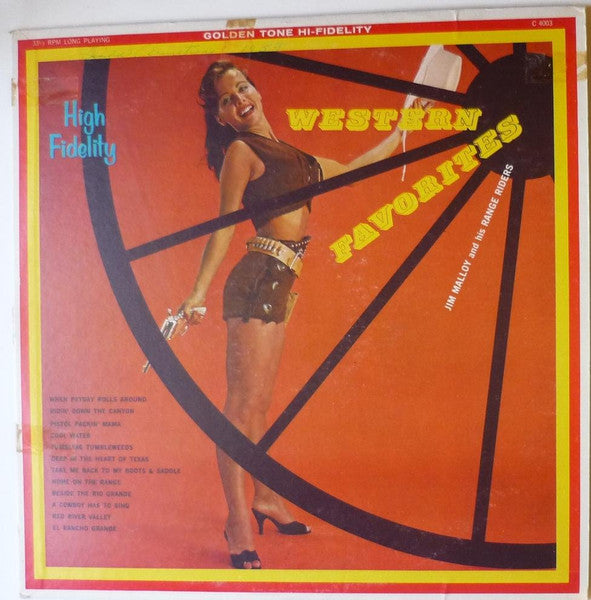 Jim Malloy And His Range Riders* : Western Favorites (LP)