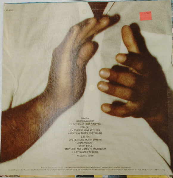 Johnny Mathis : I'm Coming Home (LP, Album, San)