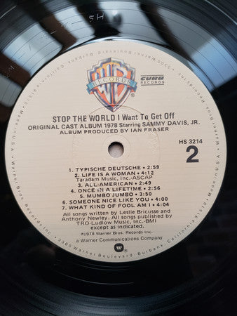Sammy Davis Jr. : Stop The World I Want To Get Off (LP)