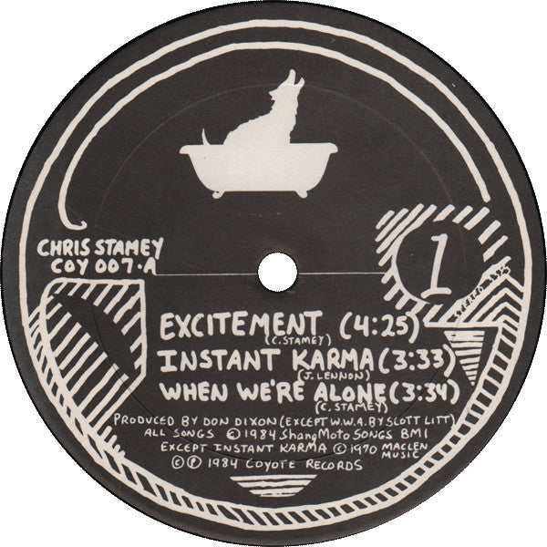 Chris Stamey : Instant Excitement (12", EP)