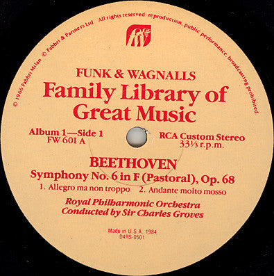 Beethoven* : Symphony No.6 (Pastoral) (LP, Album, Ind)