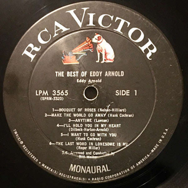 Eddy Arnold : The Best Of Eddy Arnold (LP, Comp, Mono, Hol)