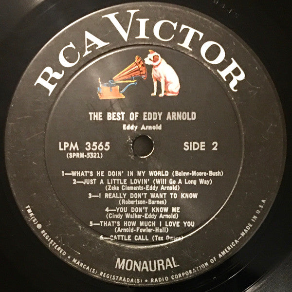 Eddy Arnold : The Best Of Eddy Arnold (LP, Comp, Mono, Hol)