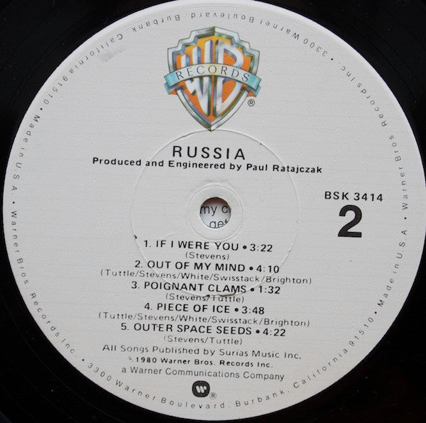 Russia (2) : Russia (LP, Album, Win)