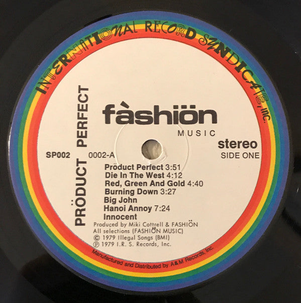 Fàshiön Music* : Pröduct Perfect (LP, Album)