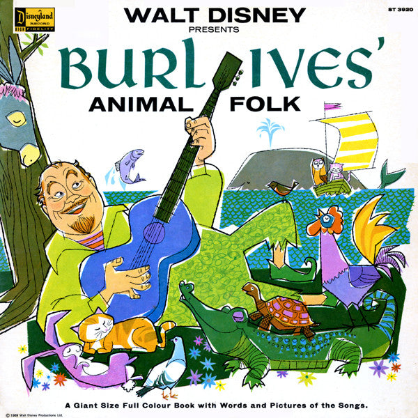Burl Ives : Animal Folk (LP, Album)