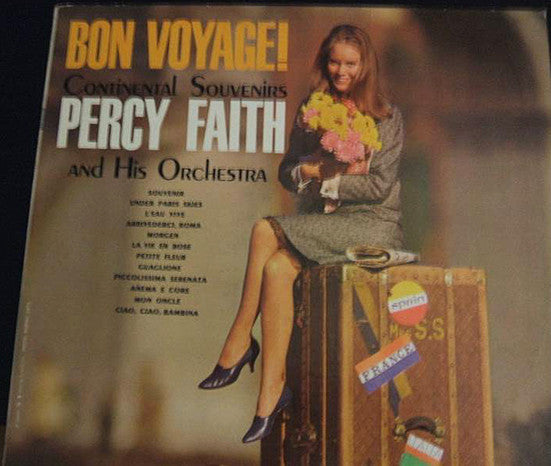Percy Faith And His Orchestra* : Bon Voyage!  Continental Souvenirs (LP, Album, Mono)