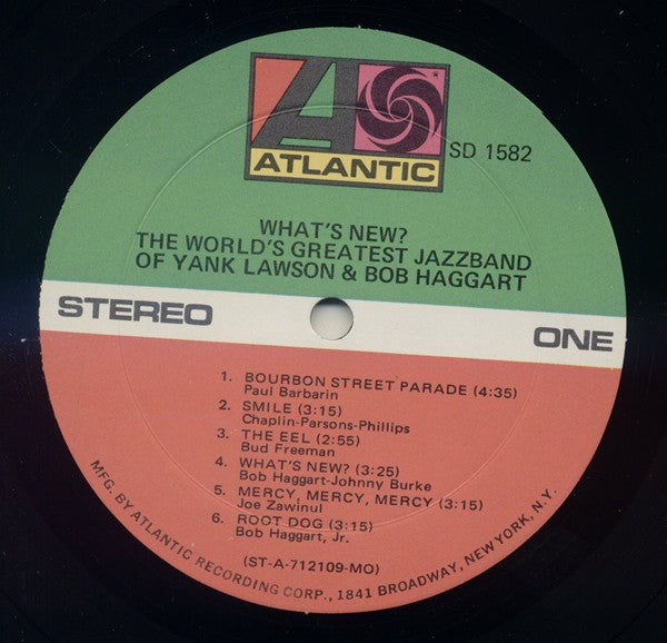 The World's Greatest Jazzband Of Yank Lawson & Bob Haggart : What's New? (LP, Album, MO)