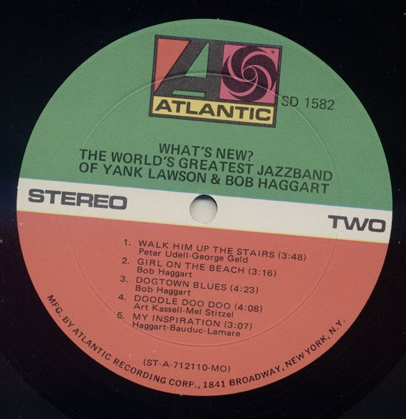 The World's Greatest Jazzband Of Yank Lawson & Bob Haggart : What's New? (LP, Album, MO)