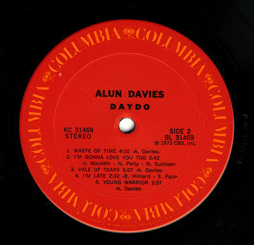Alun Davies : Daydo (LP, Album, Pit)
