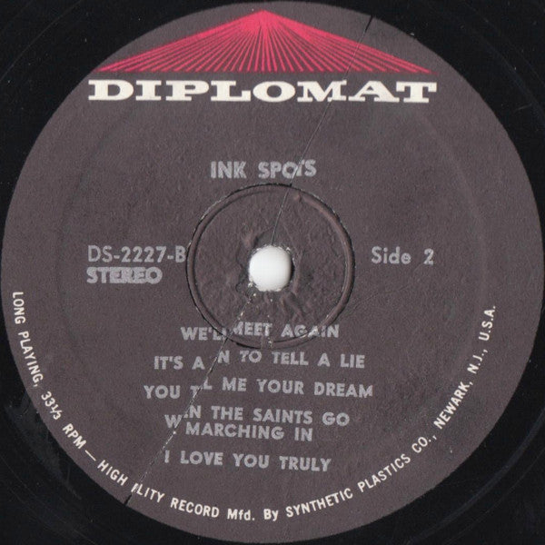 The Sensational Ink Spots : The Sensational Ink Spots (LP)