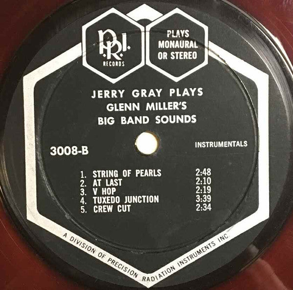 Jerry Gray : Jerry Gray Plays Glenn Miller's Big Band Sounds (LP, Album)